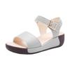 Sandals women's summer wear soft-soled wedges comfortable non-slip versatile beach shoes cool slippers