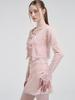 Etmont Frill Tweed Mini Skirt, Pink