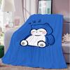 Home and Decoration Cute Fashion New Throw Blankets for Beds/sofa S-snorlax Blanket for Camping Christmas Blanket Best Gifts