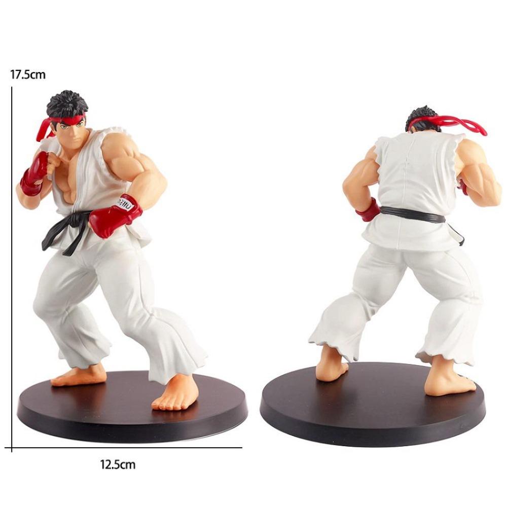 Anime Fighting Game Action Figures Ryu Ken Masters Cloud Strife Sephiroth PVC Model Toys Dolls Room Decor Christma Gift For Boys