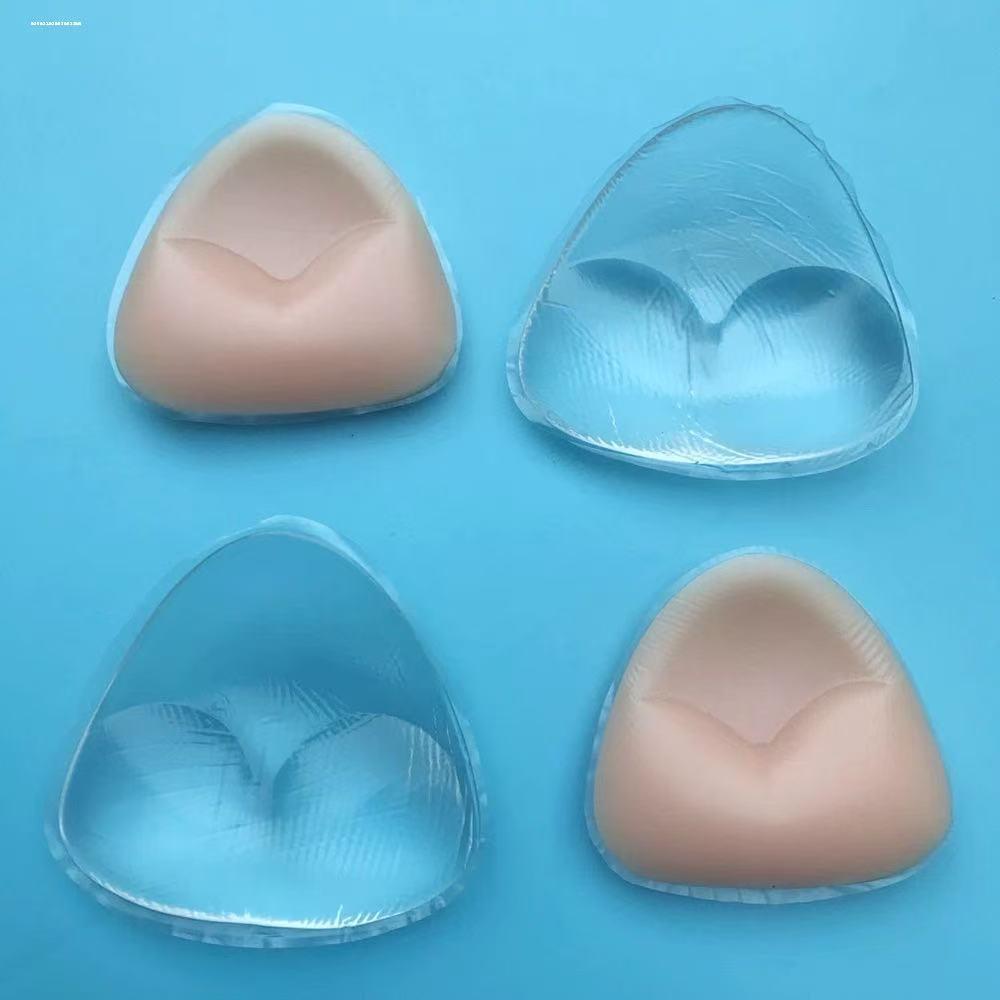 Transparent Thick Silicone Triangle Bra Inserts