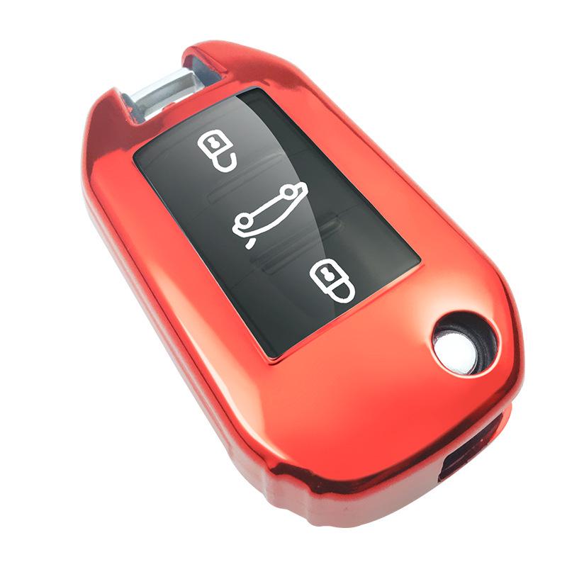 Peugeot/Citroen TPU Ochranný obal na klíč od auta