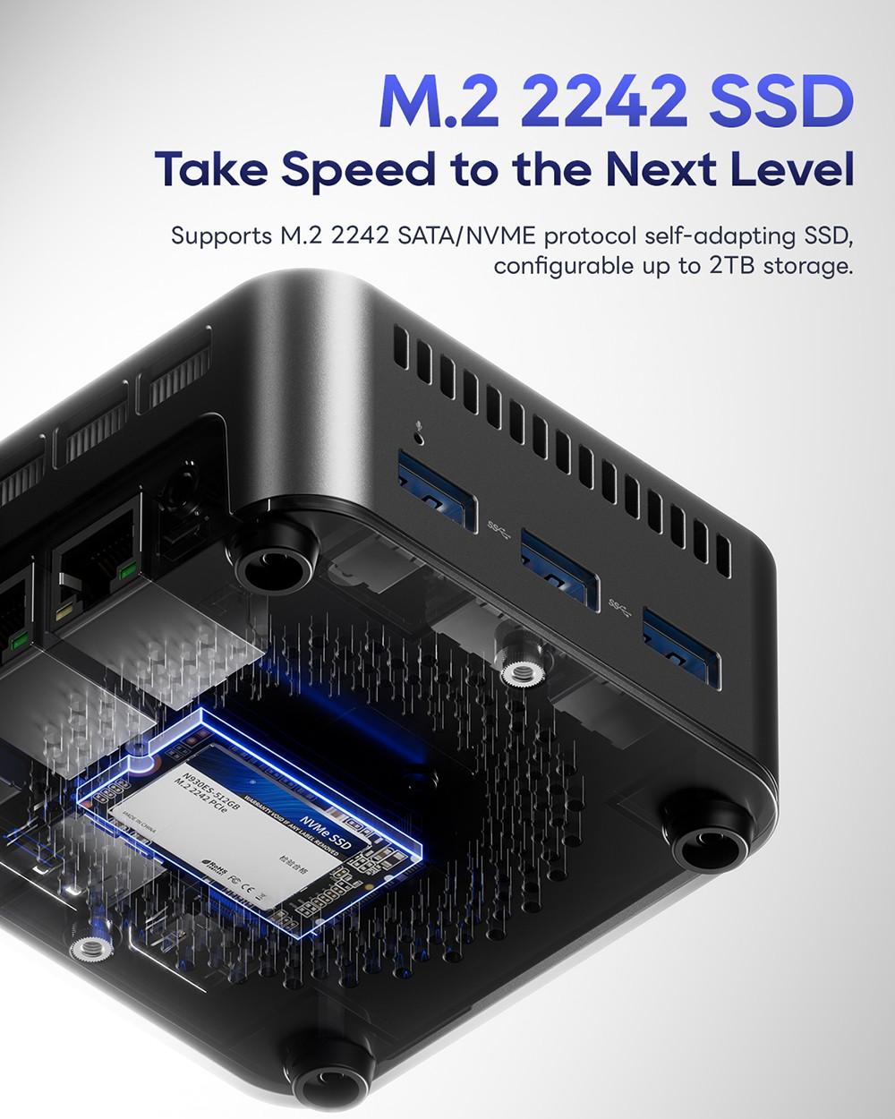 Cumpără AOOSTAR N1 Pro Mini PC, Intel N150 4 Nuclee Max 3.6GHz