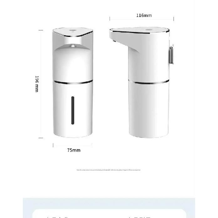 Intelligent Sensor Multi-Speed Contact-Free Wall-Mounted Vertical Hand Sanitizer Bubble Machine Rechargeable Soap Dispenser