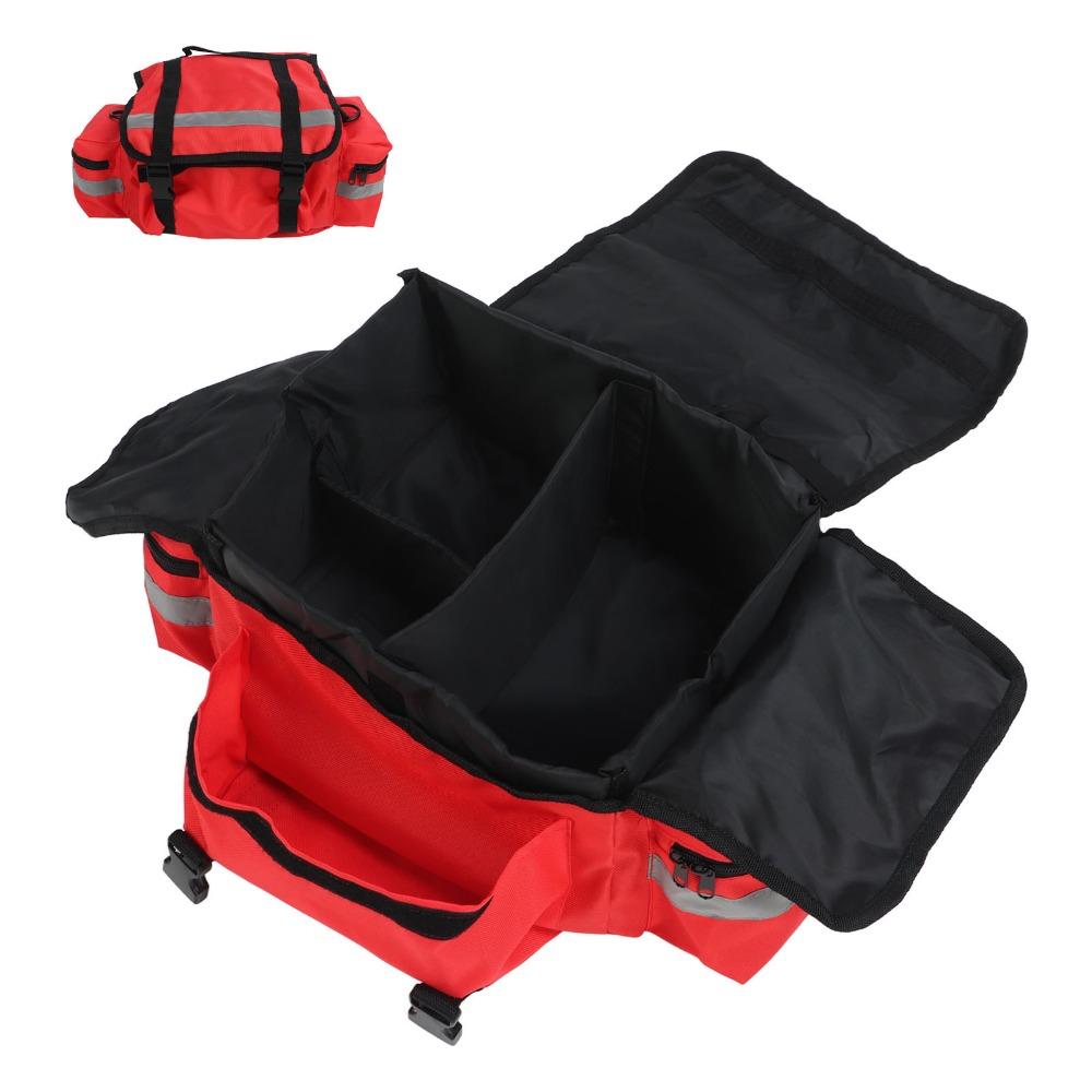 Large Capacity First Responder Bag Reflective Striping Fire Gear Bag Durable Emergency Bag Hiking
