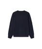 Blackbrown Round Neck Cable Knit Cardigan [Navy]