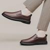 Genuine Leather Men's Loafers Casual Slip-On Walking Shoes Comfortable Male Soft Sole Flats All-match Driving Moccasins for Men