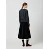 Cc Collect Synthetic Suede Unbalanced Wrap Skirt  C254msd036 