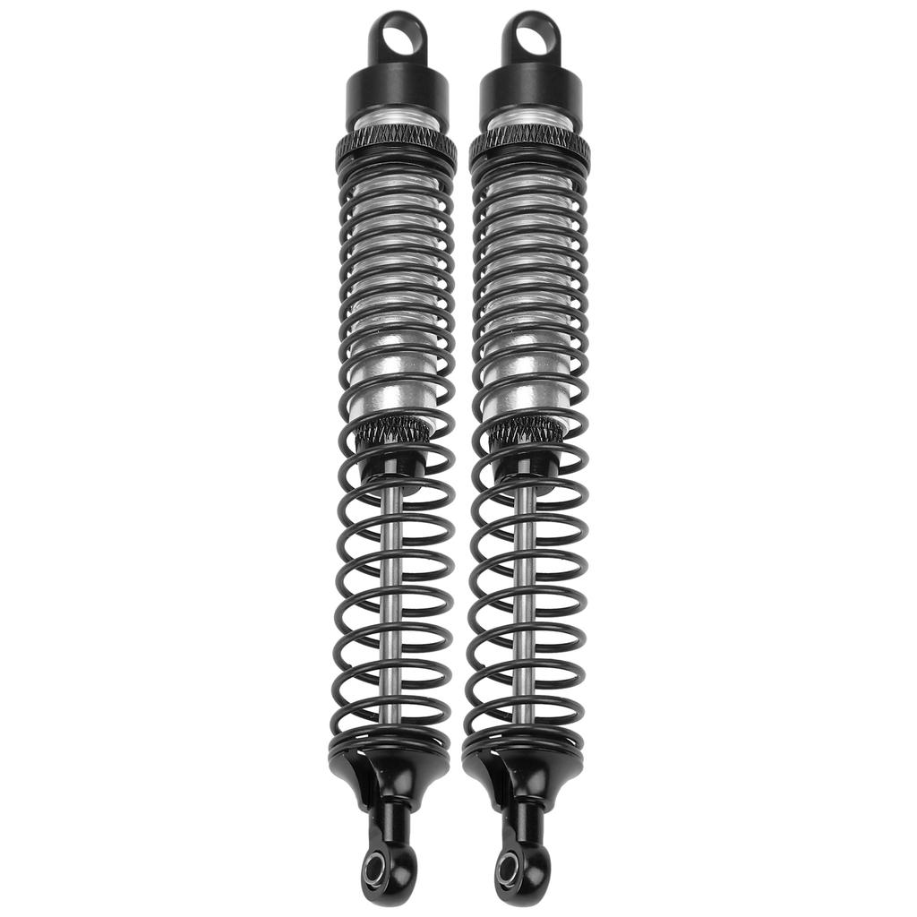 2Pcs 130mm RC Metal Shock Absorber Damper Set for HSP   RGT   Himoto   Redcat 1 10 RC CarBlack