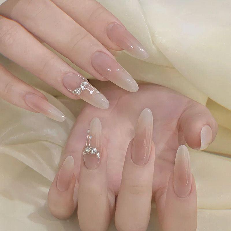 

Банты Носить Броню Показывать Белый Сеть Красный Длинные Наклейки для Ногтей Студент Ребенок Съемные Накладные Ногти Готовый Продукт Совет для Ногтей Jinzhi Yuzhi [Long] Send Tool Kit