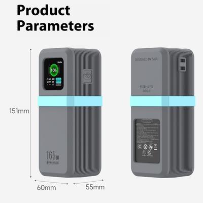 Shockproof Silicone Sleeve For 165W Corded Charging Adapter Smooth Case Easy Clean Easy Installation Protective Shell