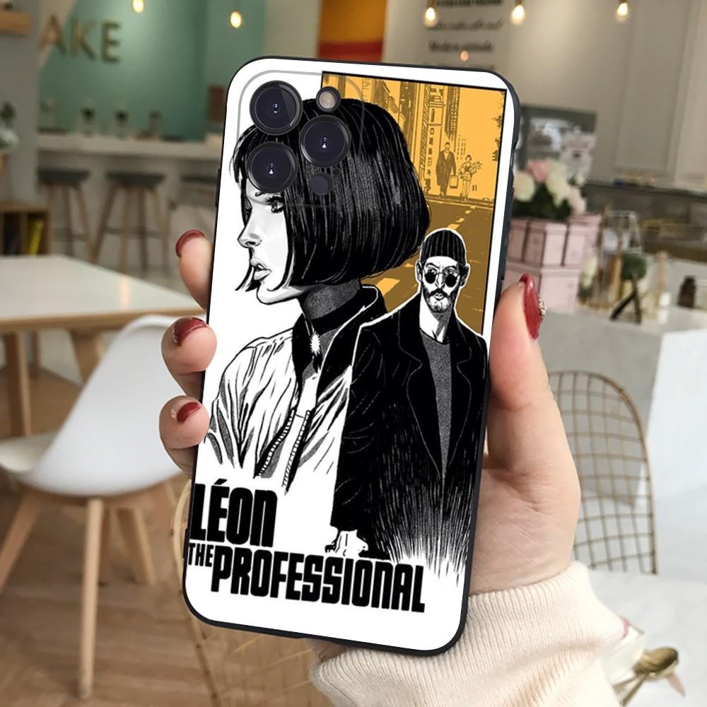 Leon The Professional Phone Case Silicone Soft for Iphone 16 15 14 13 12 11 Pro Mini XS MAX Plus X Cover