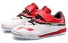 Li Ning YOUNG Slip Resistant Cushioning Abrasion Resistant Low Top Kids' Soccer Shoes Red White Teenagers YKGQ006-7