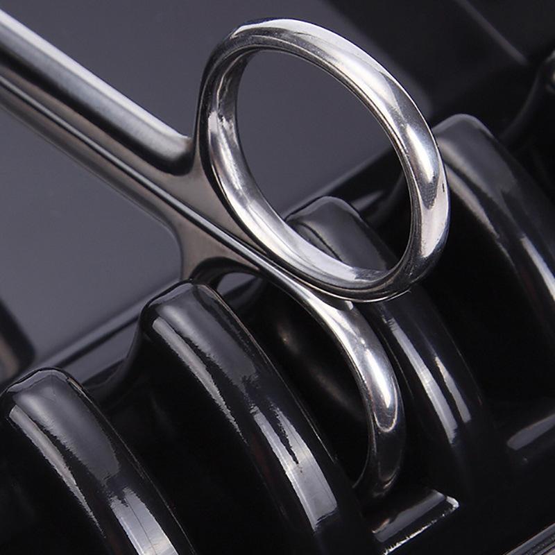 Professional Hair Cutting Scissors Storage Tray Holder ABS Environmental Friendly Plastic Hairdresser Thinning Shears Organizer