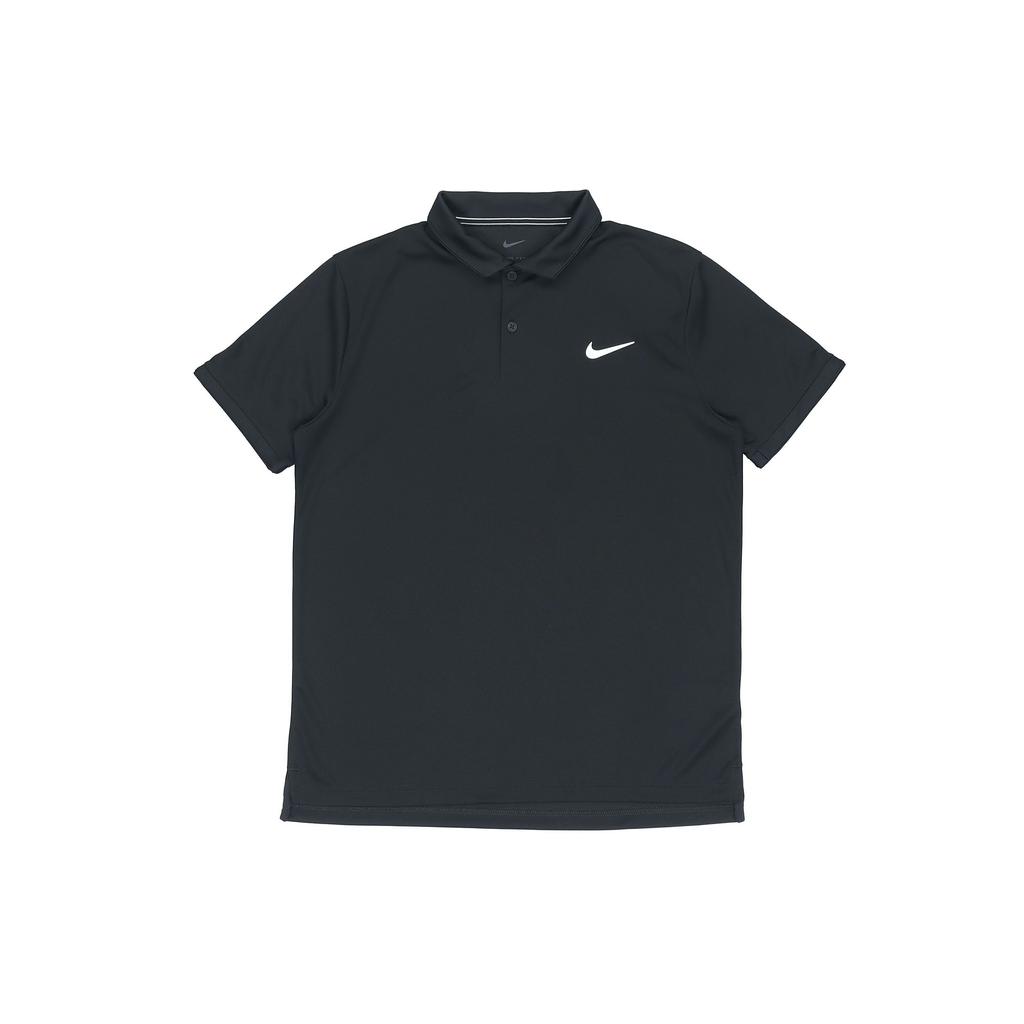 Nike Court Dri-FIT Victory Tennis Polo Shirt Men Tops Black CW6851-010
