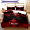Ronaldo's Portugal's Cristiano Ronaldo Wins World Cup Bedding Set, Breathable Duvet Cover with Pillowcases, Soft Bed Linen for Bedroom Home Decoration