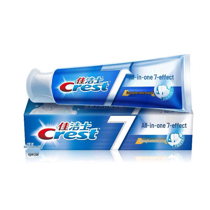 Crest All-in-One 7-Effect Enamel Strengthening Toothpaste (10-Pack)
