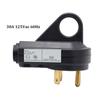 30Amp 125V Car Replacement Power Outlet Connectors With Metal Housing ABS Components For Camping Vehicles Power Supply