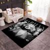 Tappeto da Pavimento Iconico Poster Marilyn Monroe Tappeto per Ufficio Perfetto per Ingresso Studio Soggiorni Camere da Letto Tappeto Antiscivolo Decorazione Ufficio Anime