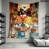 Dragon Striker Wall Hanging Printed Fabric Blanket Decorative Tapestries for Bedroom Living Room Home Decor