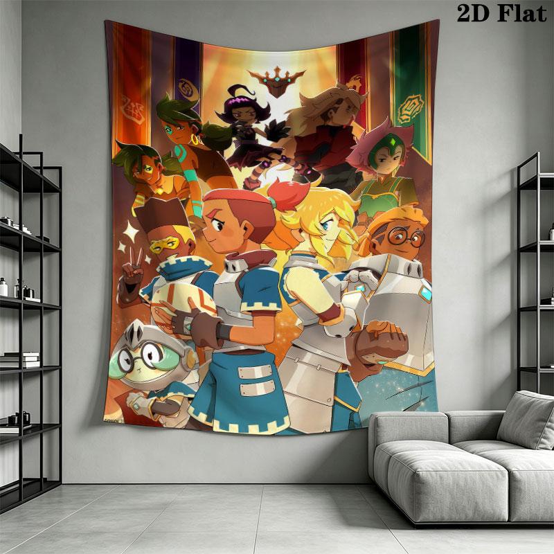 Dragon Striker Wall Hanging Printed Fabric Blanket Decorative Tapestries for Bedroom Living Room Home Decor
