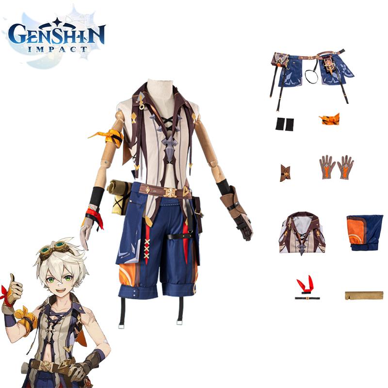 

Костюм для косплея Импакт Беннет Genshin, Униформа, Маскарадные платья, Наряд на Хэллоуин M