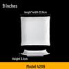Square Melamine Dinner Plate