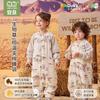 Bamboo Cotton Thickened Toddler Sleeping Bag With Legs Separated Antibacterial Infants 1-3 Years