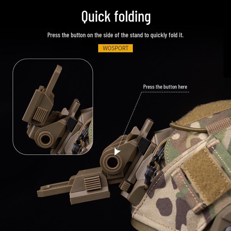 L4G24 Night Vision Goggle Mount for PVS15/PVS18/GPNVG18 - Flip-up Tactical Helmet Accessory