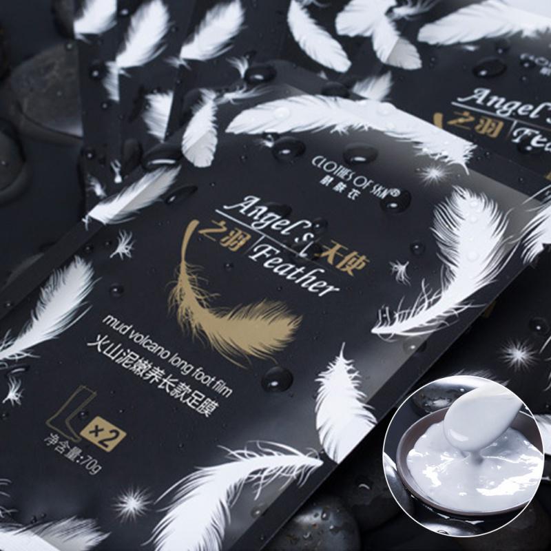 Volcanic Mud Foot Mask Exfoliation Remove Dead Skin Anti-Drying Anti-Crack Feet Care