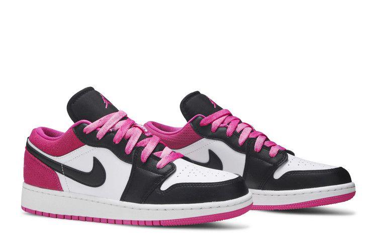 Air Jordan 1 Low SE GS 'Black Active Fuchsia'