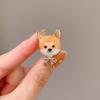 Stylish Shiba Inu Enamel Brooch Elegant Shiba Inu Pin Accessory For Fashion Forward Individuals And Pin Lovers
