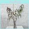 Artificial Mirb Salicaceae With Soft Plastic Leaves For Decoration Indoor
