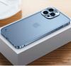Luxury Aviation Aluminum Alloy Frame Bumper Case For iPhone 17 16 15 14 13 12 Pro Max Metal Lens Protection Shockproof Phone Cover