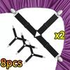 Adjustable Bed Sheet Grippers Belt Fastener Bed Sheet Clips Mattress Cover Blankets Quilt Holder Organize Gadgets