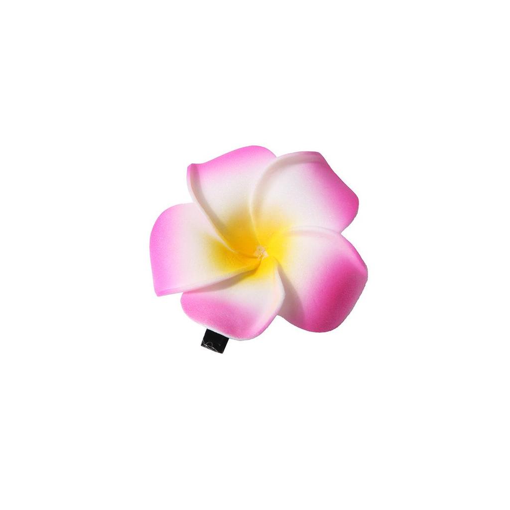 Handcrafted Floral Hair Clip for Beach Vacations - Updo Side Clip with Duckbill Design