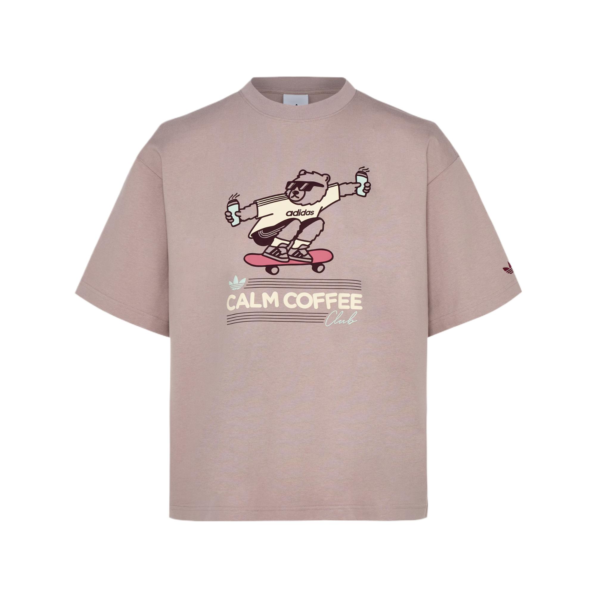 Adidas Originals Gfx Short Sleeve Round Neck T-Shirt Unisex Tops KY5740 S