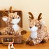Plush Cervus Nippon Toy Room Decoration Ornament Children Perfect Gifts Brown