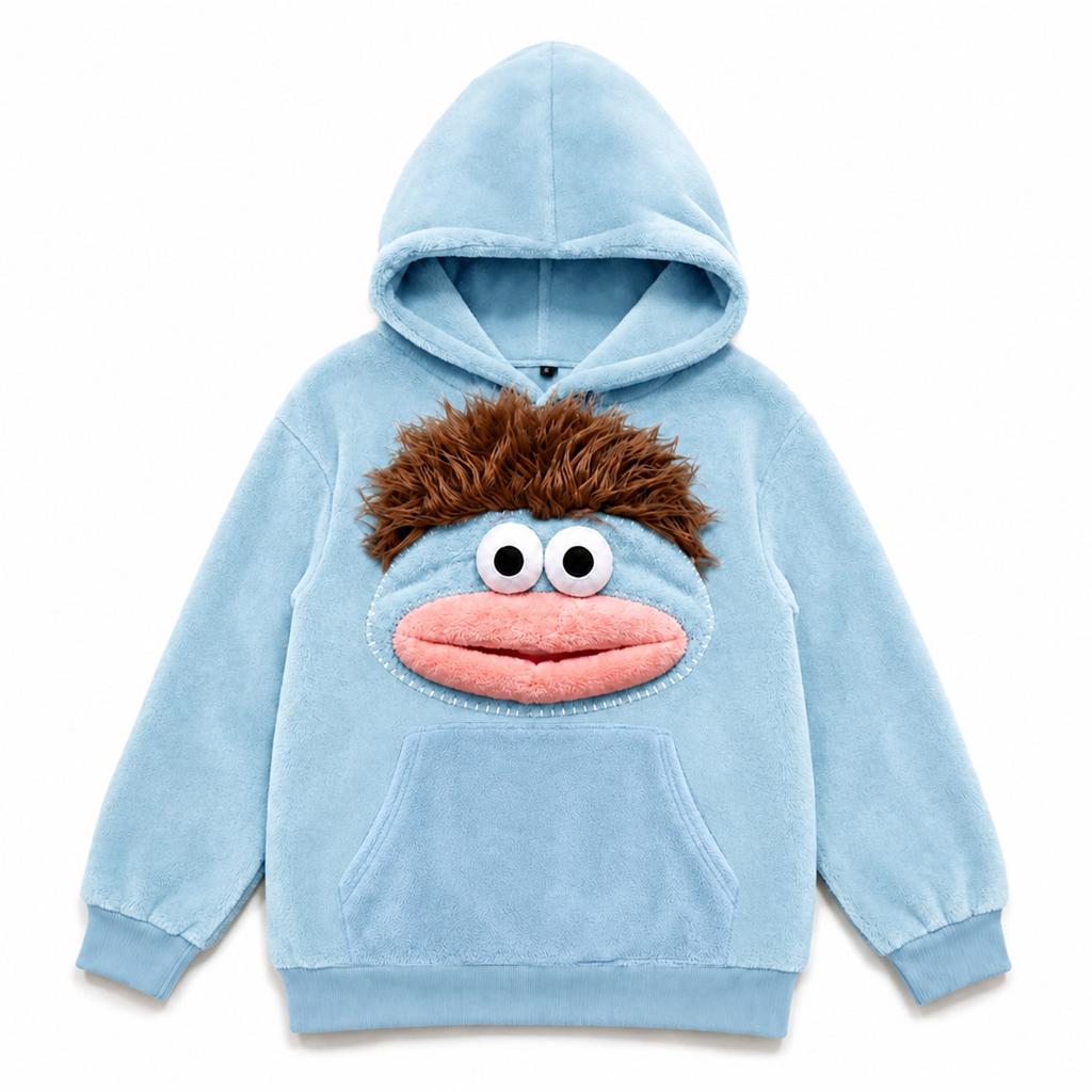 Kids Funny Halloween Hooded Pajamas with