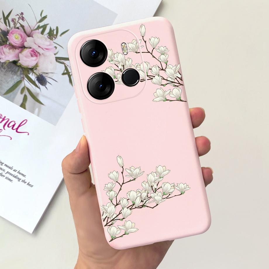 For Tecno Spark GO 2023 Case Stylish Fashion Soft Silicone TPU Housing Capa For Tecno Pop 7 Pro Pop7 Coque Pop7 BF6 BF7 Bumper