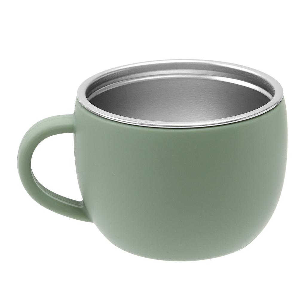 Color Kids 1 Stück Einhand-Fütterbecher BPA-frei Baby Edelstahl-Wasserbecher Abnehmbarer Silikon-Flüssigkeitsbecher Weihnachtsgeschenk