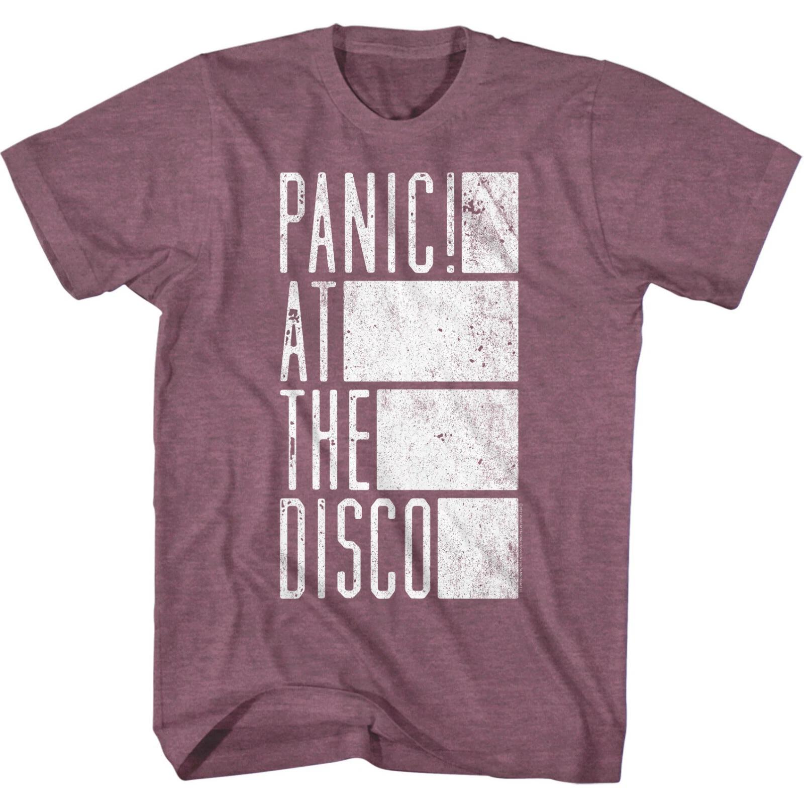 Panic! At The Disco Men s T Shirt Pop Rock Music Merch S