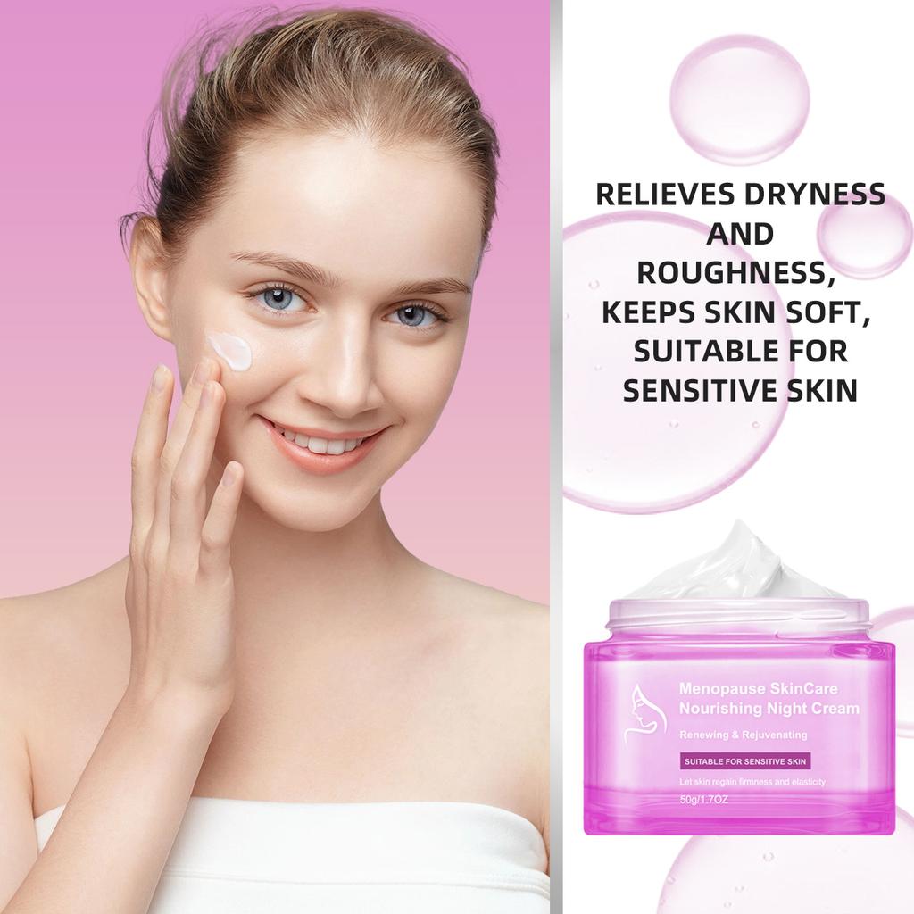 Menopause Nourishing Night Cream 50g – Deep Moisture & Firming