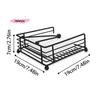 M-1Pc Rustic Metal Napkin Holder Square Paper Organizer For Kitchen Home Restaurant Cafes - Tabletop Decorative Napkin Holder
