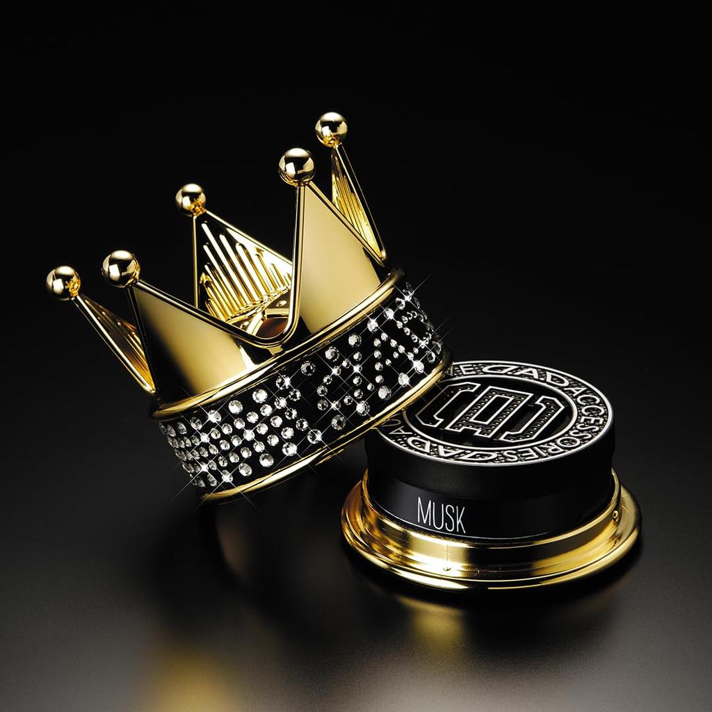 Automotive Fragrance Royal King Gold EXE Crystal sold DAD GARSON D.A.D D.A.D HF113-02-01 (Fragrance separately)