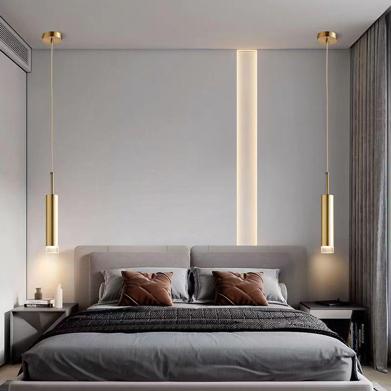 Nordic Luxury LED Minimalist Pendant Light for Bedroom, Dining, or Bar Counter