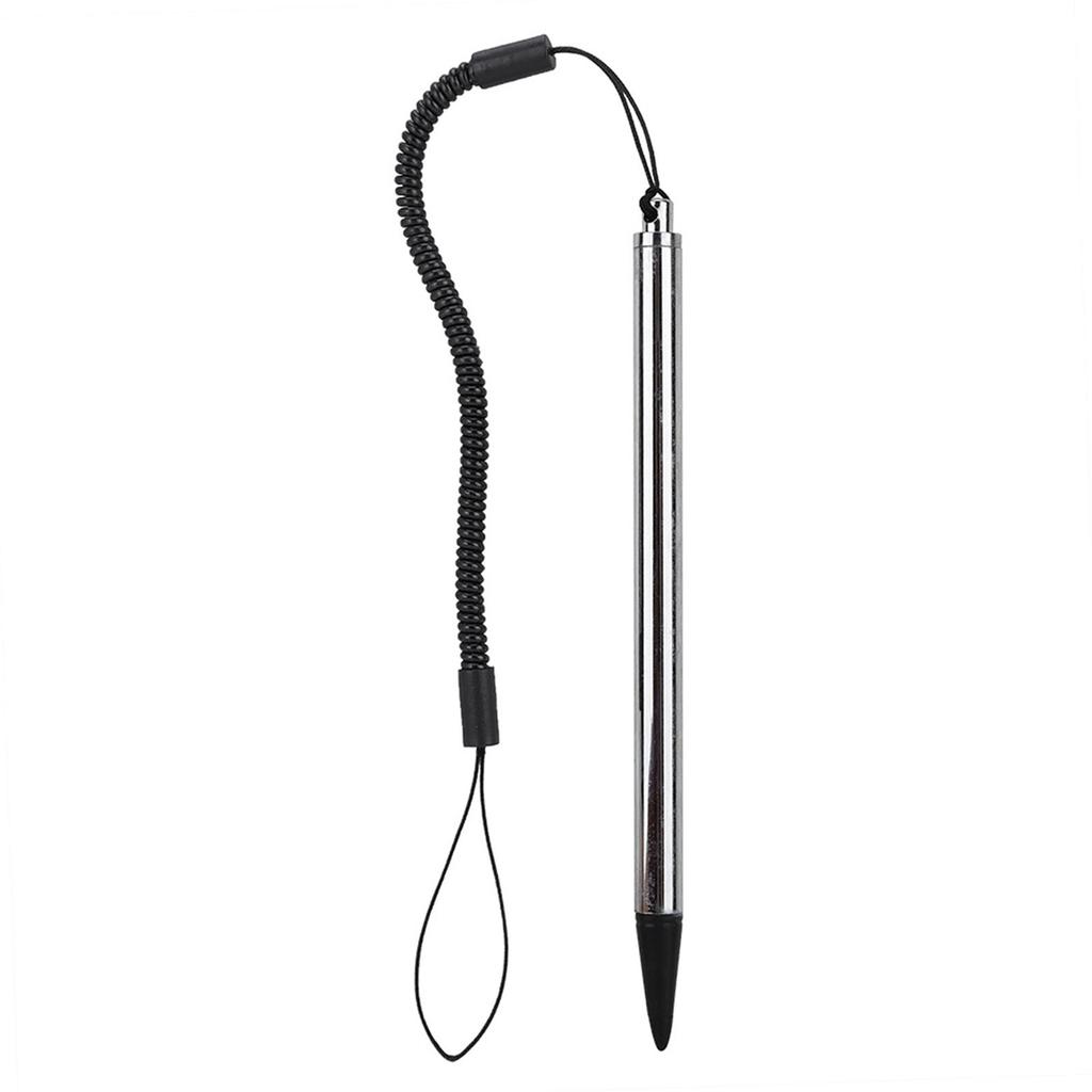 Bildschirm Touch Malerei Stift Resistiven Stylus mit Frühling Seil Für POS PDA Navigator (Silber)