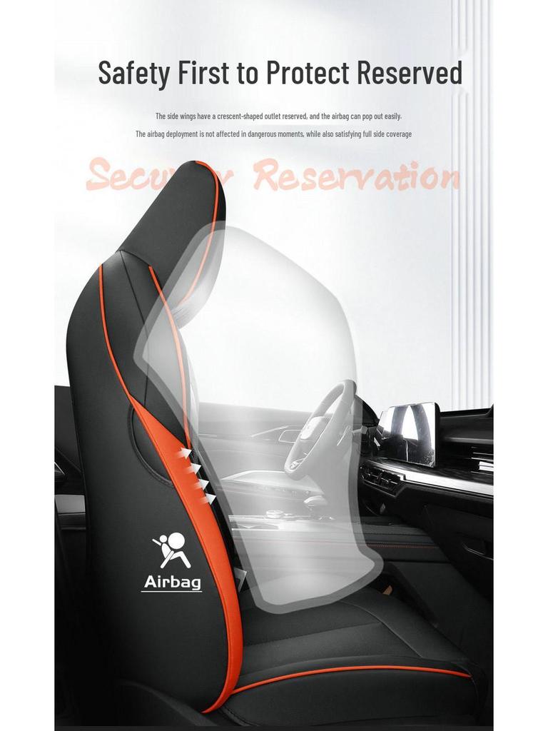 2022 Changan Oshan Z6 Full Coverage Cartoon Seat Cover & Cushion - Blue Whale Design, Four Seasons