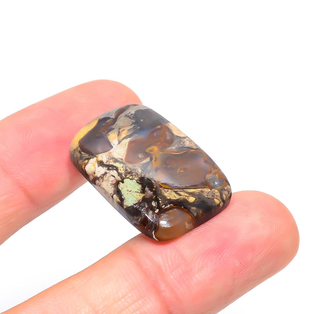 Mud Crack Fossil 2.1x2.9mm Natural Cabochon Fine Loose 29.85Cts. s2P23