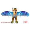 Dynamic Children's Swallow Butterfly Kite - Handheld Plastic Rod with Shaking Wings